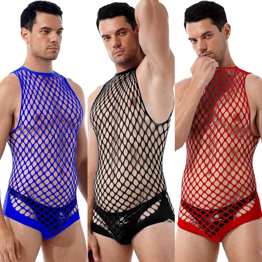 Bodystocking Fishnet - Gay Bodystocking Uomo Fetish Body Tute