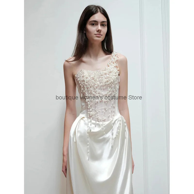 Slip Dress Satin - Cos 2025 Abito da sera francese